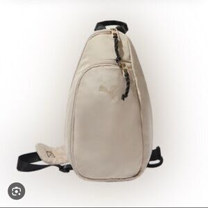 Puma myriad Beige Sling Backpack for Men or women crossbody bag‎ belt bag